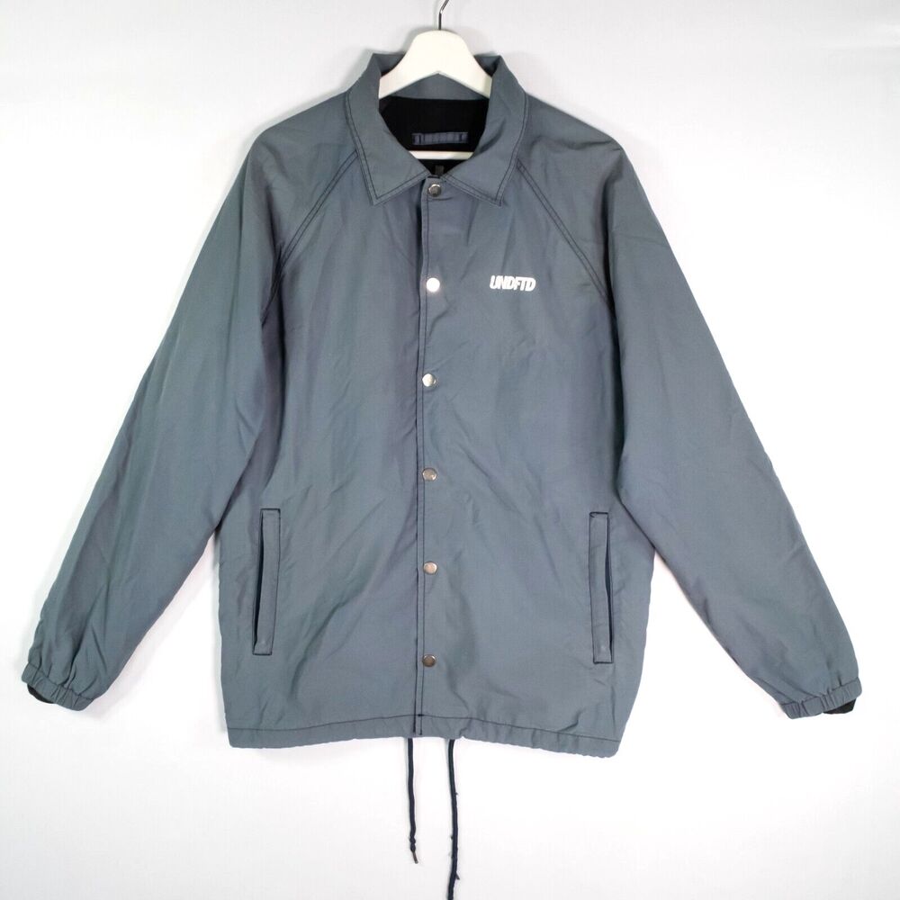 Undefeated UNDFTD Camo Coaches Jacket Men’s Size Large Streetwear With Flaw